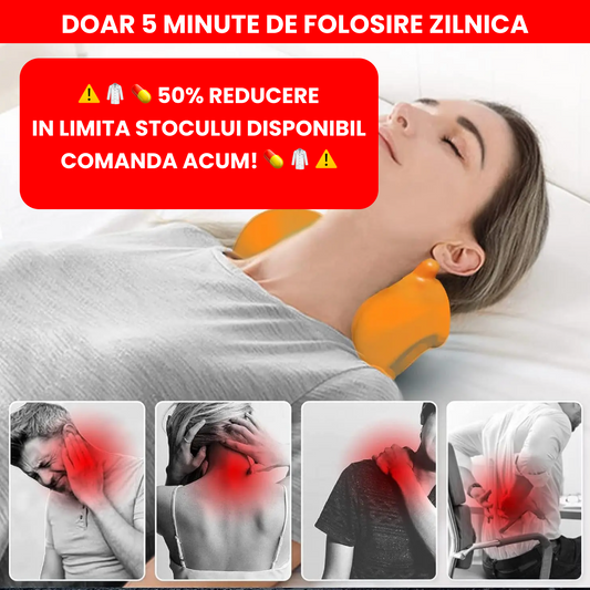 💥 🤯 Suportul Magic POMO® care te scapa de durerea de Gat 🤯 💥