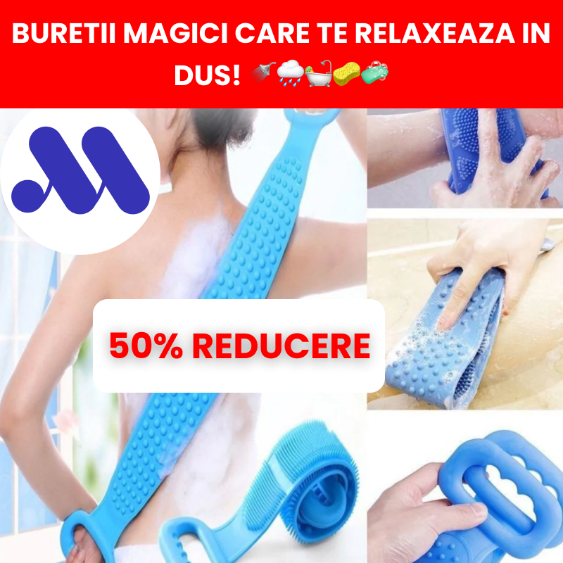 BURETELE ELASTIC SI RELAXANT POMO® 🛀 🚿 🧼